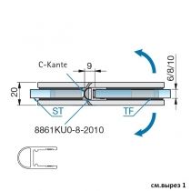Петля Flamea 8182